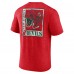 Футболка New Jersey Devils Red Earnest Will Tri-Blend