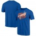New York Islanders Royal Shoot to Score Tri-Blend T-Shirt