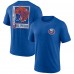 New York Islanders Royal Earnest Will Tri-Blend T-Shirt