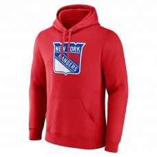 Толстовка New York Rangers Red Primary Logo