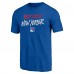 New York Rangers Blue Shoot to Score Tri-Blend T-Shirt