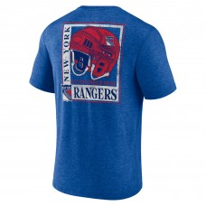 New York Rangers Blue Earnest Will Tri-Blend T-Shirt New York Rangers Blue Earnest Will Tri-Blend T-Shirt