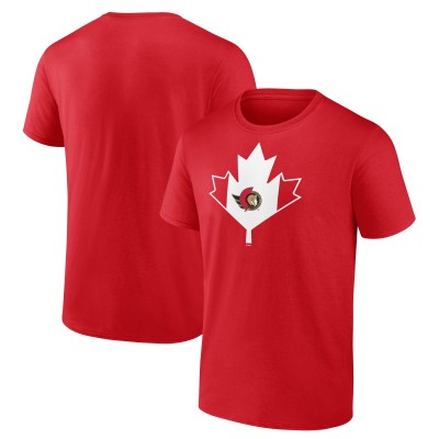 Ottawa Senators Red Canada Day T-Shirt
