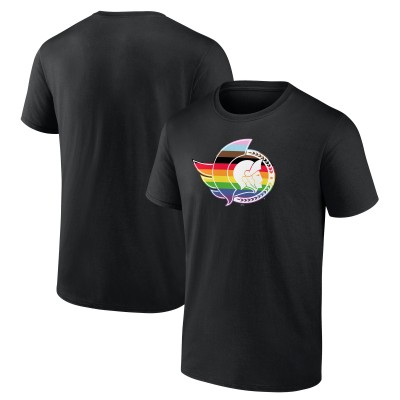 Ottawa Senators Black NHL Pride T-Shirt
