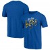 St. Louis Blues Blue Shoot to Score Tri-Blend T-Shirt