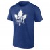 Toronto Maple Leafs Blue Shout Out Tri-Blend T-Shirt