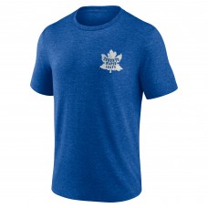 Футболка Toronto Maple Leafs Blue Earnest Will Tri-Blend