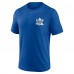 Футболка Toronto Maple Leafs Blue Earnest Will Tri-Blend