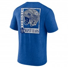 Футболка Toronto Maple Leafs Blue Earnest Will Tri-Blend