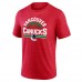 Vancouver Canucks Red Represent Tri-Blend T-Shirt