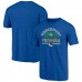 Vancouver Canucks Blue Shoot to Score Tri-Blend T-Shirt