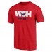 Футболка Washington Capitals Shoot to Score Tri-Blend - Red