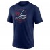 Футболка Winnipeg Jets Wheelhouse Tri-Blend - Navy