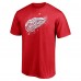 Футболка Detroit Red Wings Snow Logo - Red