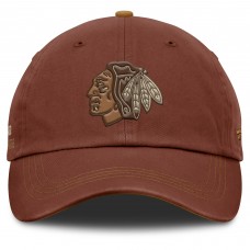 Бейсболка Chicago Blackhawks Fanatics Brown Fall Leaves Timber
