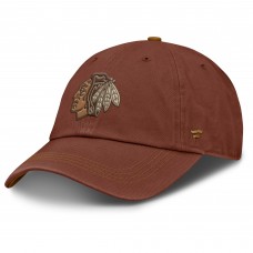Бейсболка Chicago Blackhawks Fanatics Brown Fall Leaves Timber