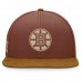 Boston Bruins Fanatics Brown Fall Leaves Acreage Snapback Hat