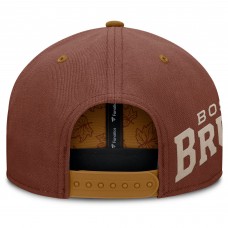 Boston Bruins Fanatics Brown Fall Leaves Acreage Snapback Hat