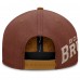 Boston Bruins Fanatics Brown Fall Leaves Acreage Snapback Hat