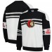 Ottawa Senators Starter White Defense Fleece Crewneck Pullover Sweatshirt