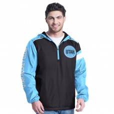 Куртка на короткой молнии Utah Hockey Club G-III Sports by Carl Banks Light Blue/Black Lateral