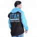 Куртка на короткой молнии Utah Hockey Club G-III Sports by Carl Banks Light Blue/Black Lateral