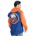 New York Islanders G-III Sports by Carl Banks Royal/Orange Lateral Half-Zip Hoodie Jacket