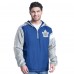 Кофта на короткой молнии Toronto Maple Leafs G-III Sports by Carl Banks Blue/Gray Lateral