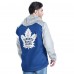 Кофта на короткой молнии Toronto Maple Leafs G-III Sports by Carl Banks Blue/Gray Lateral