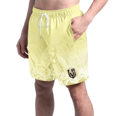 Шорты Vegas Golden Knights Margaritaville Yellow Lagoon Fiesta Swim
