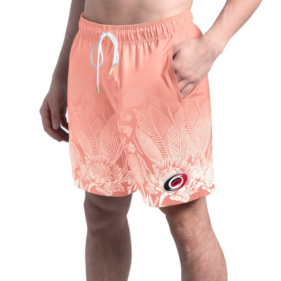 Carolina Hurricanes Margaritaville Pink Lagoon Fiesta Swim Short