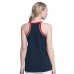 Майка Женская Florida Panthers G-III 4Her by Carl Banks Navy Curveball Racerback Scoop Neck Slub