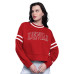 Женская свитшот New Jersey Devils Starter Red Power Play Cropped Pullover Женская свитшот New Jersey Devils Starter Red Power Play Cropped Pullover