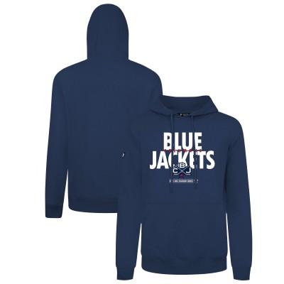 Толстовка Columbus Blue Jackets Levelwear Womens 2025 NHL Stadium Series Podium Bold - Navy