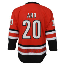 Подростковая Carolina Hurricanes Sebastian Aho Outerstuff Red Alternate Replica Jersey