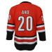 Подростковая Carolina Hurricanes Sebastian Aho Outerstuff Red Alternate Replica Jersey