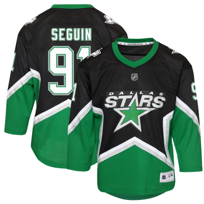 Подростковая Dallas Stars Tyler Seguin Outerstuff Black Alternate Replica Jersey
