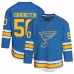 Подростковая St. Louis Blues Jordan Binnington Blue Home Replica Player Jersey