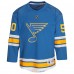 Подростковая St. Louis Blues Jordan Binnington Blue Home Replica Player Jersey
