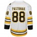 Подростковая Boston Bruins David Pastrnak White Home Replica Player Jersey