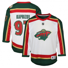Подростковая Minnesota Wild Kirill Kaprizov White 25th Anniversary Replica Player Jersey