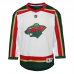 Подростковая Minnesota Wild Kirill Kaprizov White 25th Anniversary Replica Player Jersey