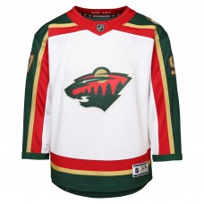 Подростковая Minnesota Wild Kirill Kaprizov White 25th Anniversary Replica Player Jersey