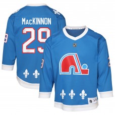 Подростковая Colorado Avalanche Nathan MacKinnon Blue Alternate Replica Player Jersey Подростковая Colorado Avalanche Nathan MacKinnon Blue Alternate Replica Player Jersey