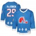 Подростковая Colorado Avalanche Nathan MacKinnon Blue Alternate Replica Player Jersey