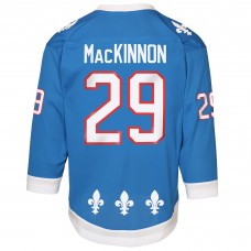 Подростковая Colorado Avalanche Nathan MacKinnon Blue Alternate Replica Player Jersey Подростковая Colorado Avalanche Nathan MacKinnon Blue Alternate Replica Player Jersey