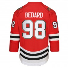 Малышам Chicago Blackhawks Connor Bedard Red Home Centennial Replica Jersey Малышам Chicago Blackhawks Connor Bedard Red Home Centennial Replica Jersey
