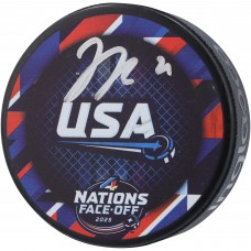 Халат Шайба Jasonrtson Dallas Stars Autographed Fanatics Authentic Team USA 4 Nations Face-Off