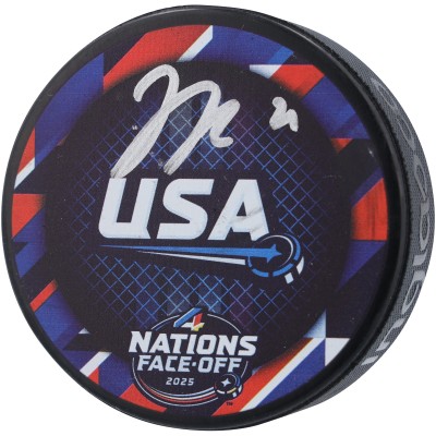 Халат Шайба Jasonrtson Dallas Stars Autographed Fanatics Authentic Team USA 4 Nations Face-Off