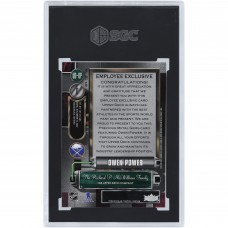 Owen Power Buffalo Sabres 2023 Upper Deck Employee Exclusive Metal Universe Precious Metal Gems #UD-OP SGC Authenticated 9 Card Owen Power Buffalo Sabres 2023 Upper Deck Employee Exclusive Metal Universe Precious Metal Gems #UD-OP SGC Authenticated 9 Card